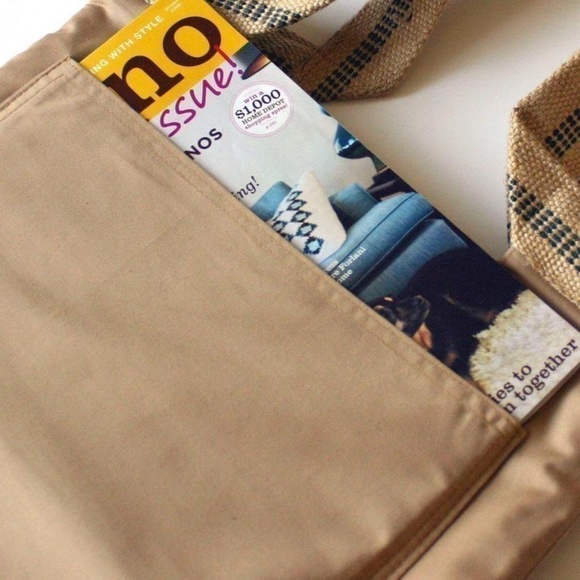 Drika B European Designer Red Swirl Tote - Picture 3 of 4